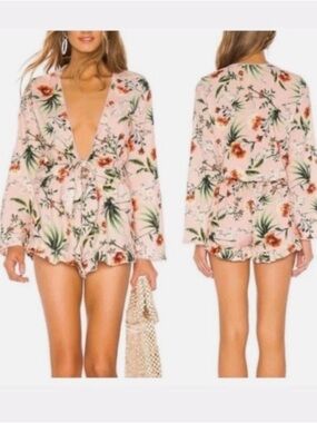 Agua Bendita Larissa Pistachio Romper